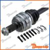 Demi-Arbre de Transmission ATM arrière droite pour BMW | NPW-BM-205, 18-342301